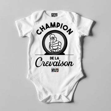 Body "champion de la crevaison" bebe