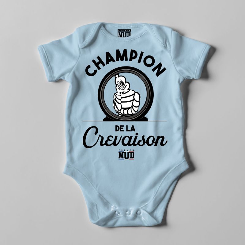 Body "champion de la crevaison" bebe