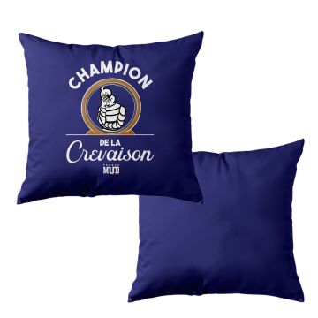 Coussin "champion de la crevaison"