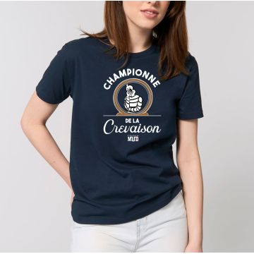 T-Shirt "championne de la crevaison" Unisexe