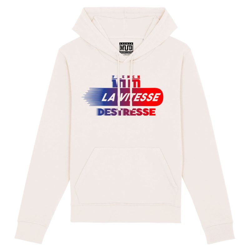 Hoodie "la vitesse destresse" Unisexe