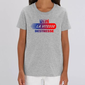 T-shirt "la vitesse destresse" Enfant