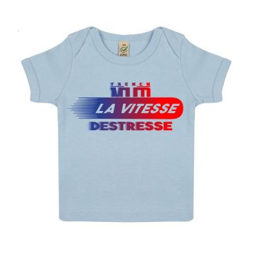 T-shirt "la vitesse destresse" Bebe BIO