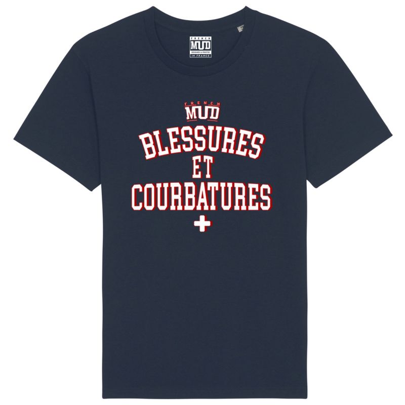 T-Shirt "blessures et courbatures" Unisexe