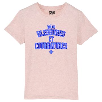 T-shirt "blessures et courbatures" Enfant