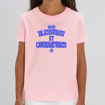 T-shirt "blessures et courbatures" Enfant