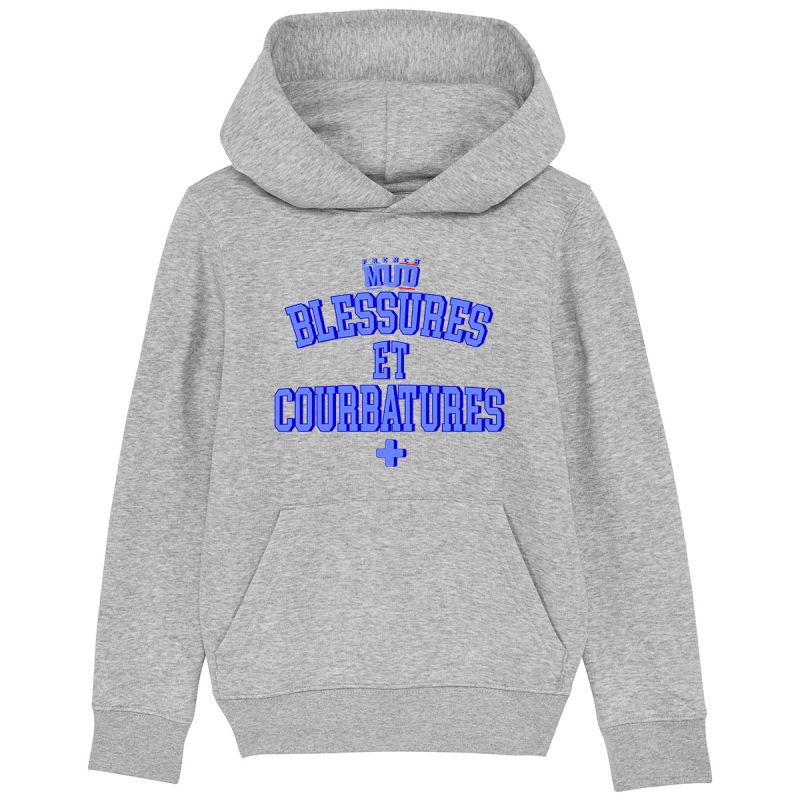 Hoodie "blessures et courbatures" Enfant