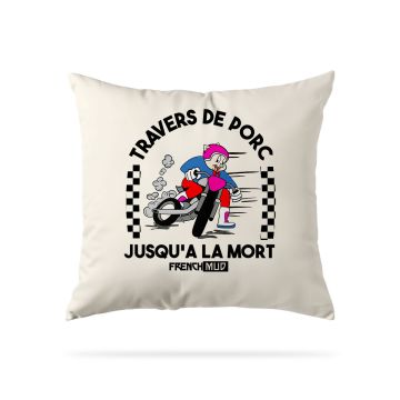 Coussin "travers de porc"