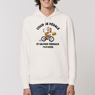 Hoodie "coup de pedale et grosse fringale" Unisexe