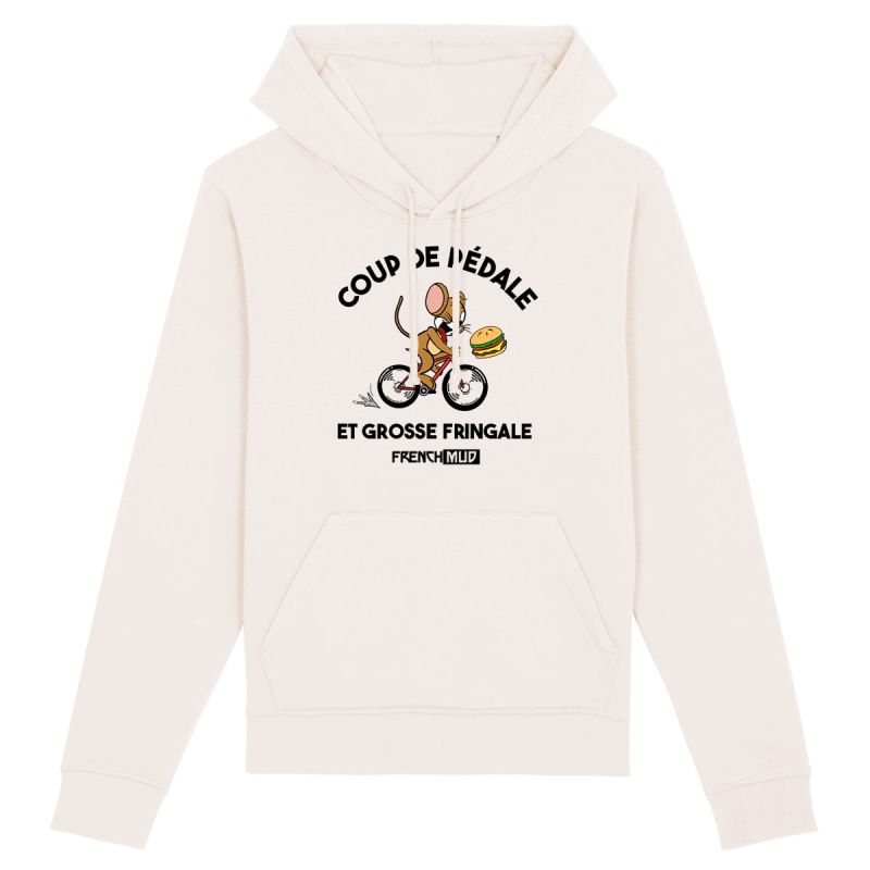 Hoodie "coup de pedale et grosse fringale" Unisexe