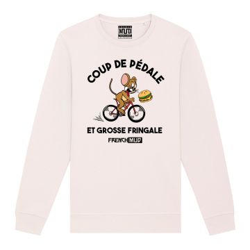 Sweat "coup de pedale et grosse fringale" Unisexe