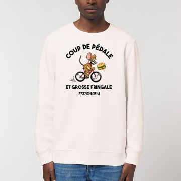 Sweat "coup de pedale et grosse fringale" Unisexe