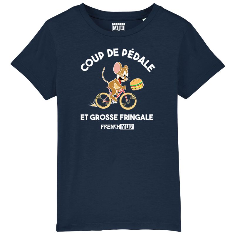 T-shirt "coup de pédale et grosse fringale" Enfant