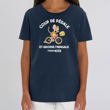 T-shirt "coup de pédale et grosse fringale" Enfant