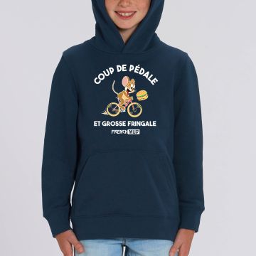 Hoodie "coup de pedale et grosse fringale" Enfant