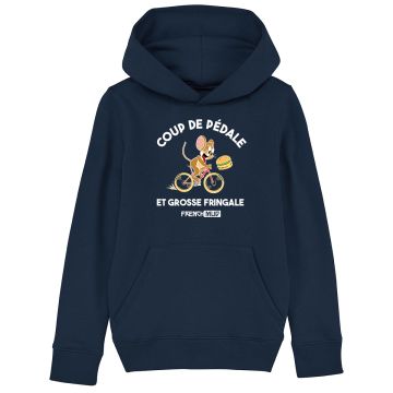 Hoodie "coup de pedale et grosse fringale" Enfant