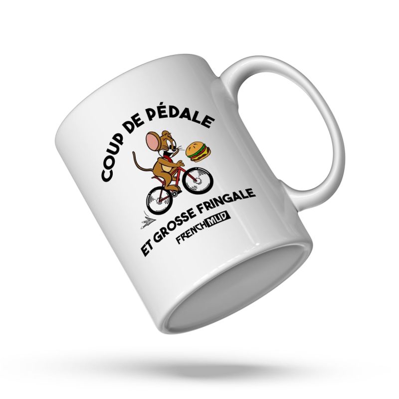 Mug "coup de pedale et grosse fringale"