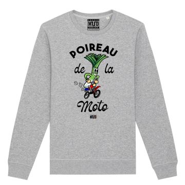 Sweat "poireau de la moto" Unisexe