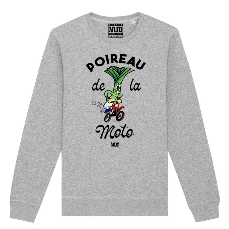 Sweat "poireau de la moto" Unisexe