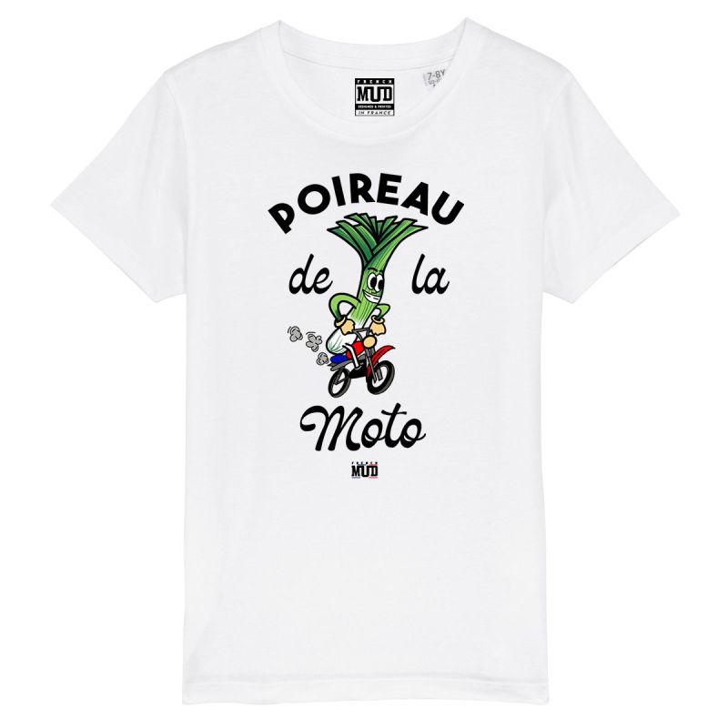 T-shirt "poireau de la moto" Enfant