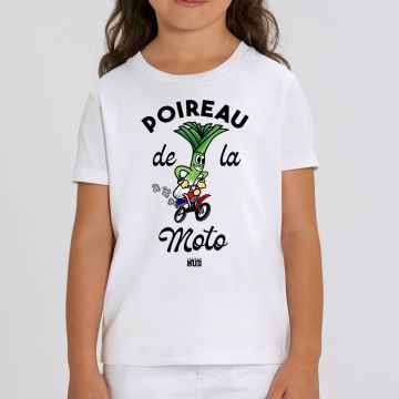 T-shirt "poireau de la moto" Enfant