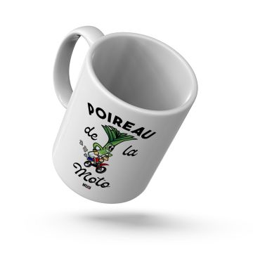 Mug "poireau de la moto"