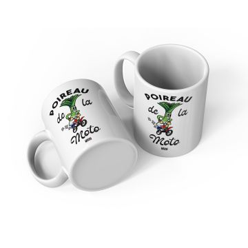 Mug "poireau de la moto"