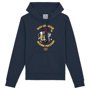 Hoodie "passion piston et grande pression" Unisexe