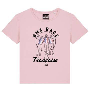 T-shirt "BMX race a la francaise" femme