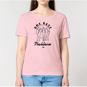 T-shirt "BMX race a la francaise" femme