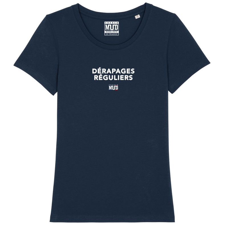 T-shirt "derapages reguliers" femme