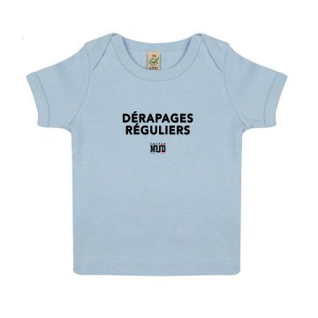 T-shirt "derapages reguliers" Bebe BIO