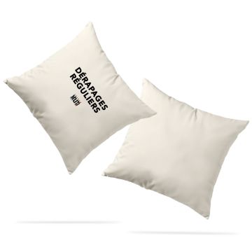 Coussin "derapages reguliers"