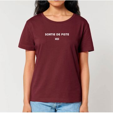 T-shirt "sortie de piste" femme